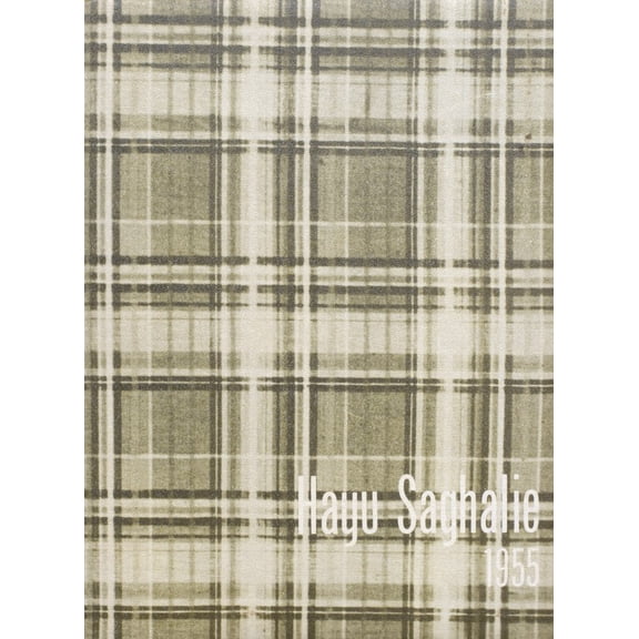 (Custom Reprint) Yearbook: 1955 Monroe High School - Hayu Saghalie Yearbook (Monroe, WA)