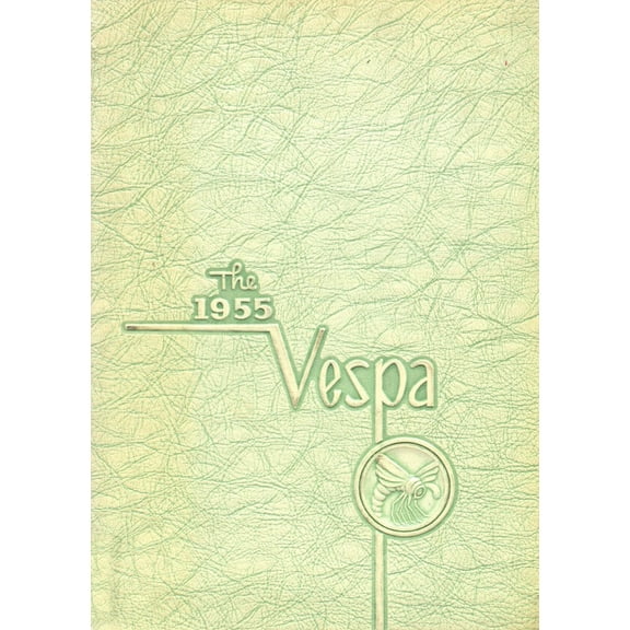 (Custom Reprint) Yearbook: 1955 New Athens High School - Vespa Yearbook (New Athens, IL)