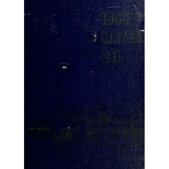 (Custom Reprint) Yearbook: 1955 Notre Dame High School - Mater Dei Yearbook (Batavia, NY)