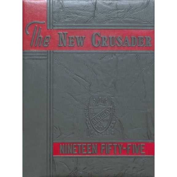 (Custom Reprint) Yearbook: 1955 Old Kentucky Home High School - New Crusader Yearbook (Bardstown, KY)