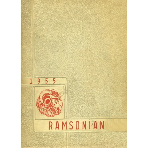 (Custom Reprint) Yearbook: 1955 Ramseur High School - Ramsonian Yearbook (Ramseur, NC)