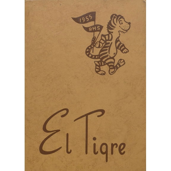 (Custom Reprint) Yearbook: 1955 Raton High School - El Tigre Yearbook (Raton, NM)