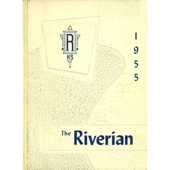 (Custom Reprint) Yearbook: 1955 Riverdale High School - Riverian Yearbook (St Joe, IN)