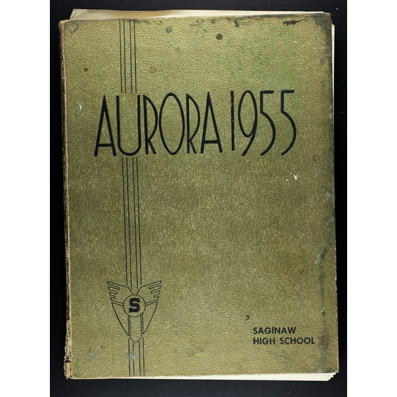 (Custom Reprint) Yearbook: 1955 Saginaw High School - Aurora Yearbook (Saginaw, MI)