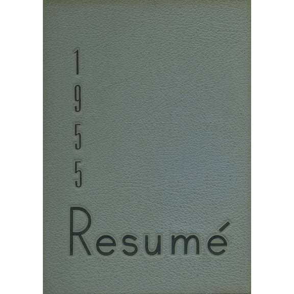 (Custom Reprint) Yearbook: 1955 Southwest High School - Resume Yearbook (Atlanta, GA)