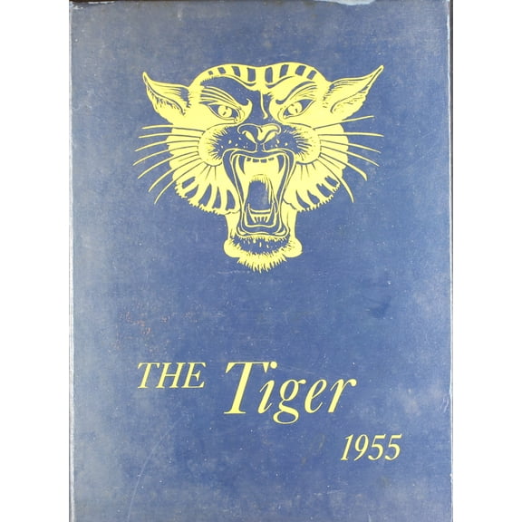 (Custom Reprint) Yearbook: 1955 Spaulding High School - Tiger Yearbook (Lamar, SC)
