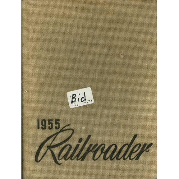 (Custom Reprint) Yearbook: 1955 Spencer High School - Railroader Yearbook (Spencer, NC)