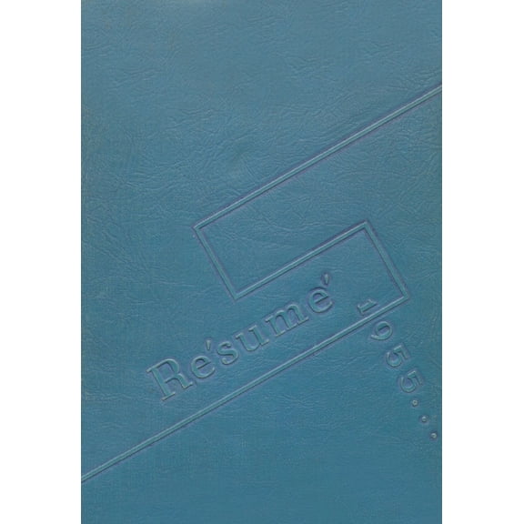 (Custom Reprint) Yearbook: 1955 Springfield High School - Resume Yearbook (Springfield, MO)