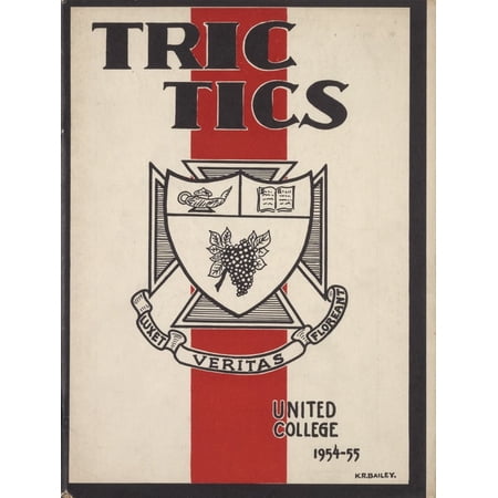 (Custom Reprint) Yearbook: 1955 United College Collegiate - Tric Tics Yearbook (Winnipeg, Manitoba Canada)