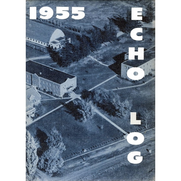 (Custom Reprint) Yearbook: 1955 Upper Columbia Academy - Echo Log Yearbook (Spangle, WA)