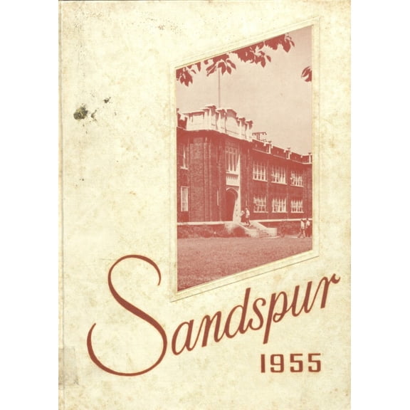 (Custom Reprint) Yearbook: 1955 Valdosta High School - Sandspur Yearbook (Valdosta, GA)