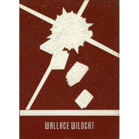 (Custom Reprint) Yearbook: 1955 Wallace High School - Wildcat Yearbook (Wallace, NE)