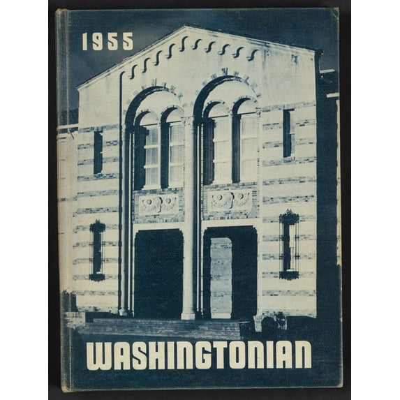 (Custom Reprint) Yearbook: 1955 Washington High School - Washingtonian Yearbook (Fremont, CA)