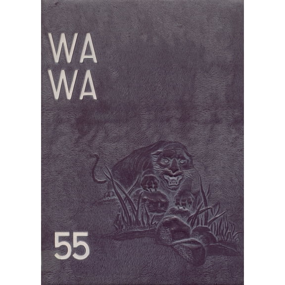 (Custom Reprint) Yearbook: 1955 Wenatchee High School - Wa Wa Yearbook (Wenatchee, WA)