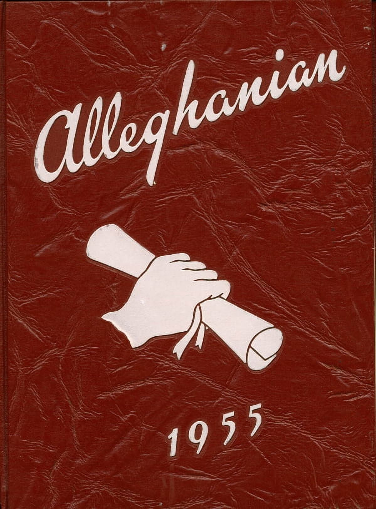 (Custom Reprint) Yearbook 1955 West Alleghany High School