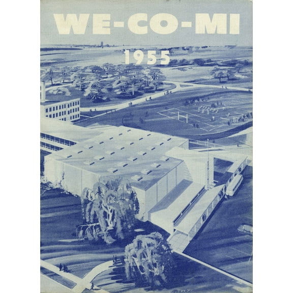 (Custom Reprint) Yearbook: 1955 Wheaton Community High School - Wecomi Yearbook (Wheaton, IL)