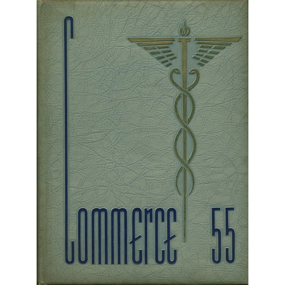 (Custom Reprint) Yearbook: 1955 Worcester High School of Commerce - Caduceus Yearbook (Worcester, MA)