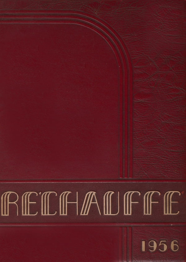 (Custom Reprint) Yearbook 1956 Easton Area High School Rechauffe