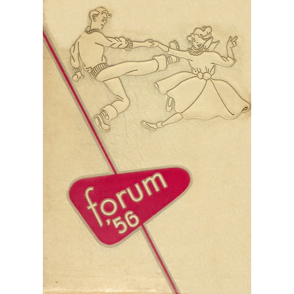 (Custom Reprint) Yearbook: 1956 Fulton High School - Forum Yearbook (Atlanta, GA)