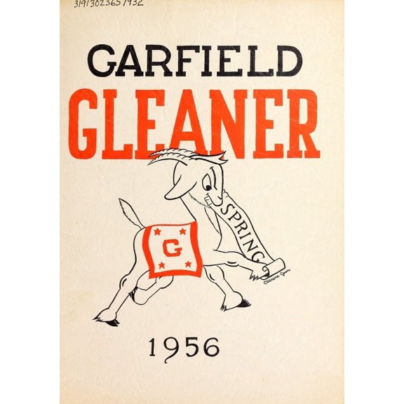 (Custom Reprint) Yearbook: 1956 Garfield Junior High School - Gleaner Yearbook (Berkeley, CA)