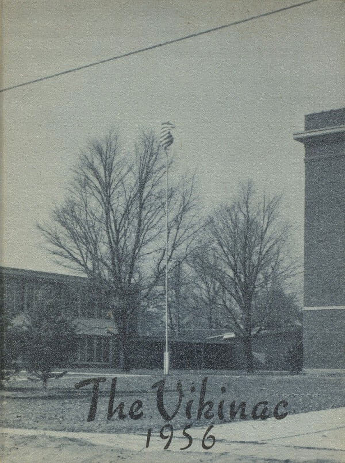 (Custom Reprint) Yearbook 1956 Grayling High School Viking Saga