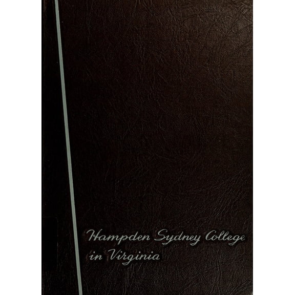 (Custom Reprint) Yearbook: 1956 Hampden Sydney College - Kaleidoscope Yearbook (Hampden Sydney, VA)