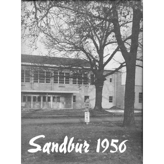 (Custom Reprint) Yearbook: 1956 Knox High School - Sandbur Yearbook (Knox, IN)
