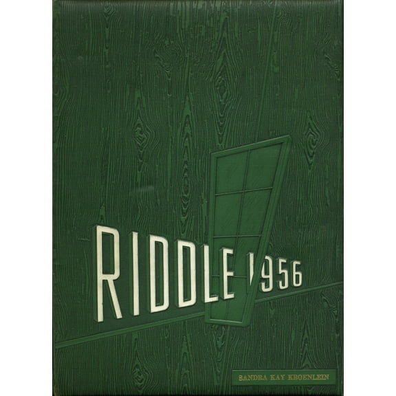 (Custom Reprint) Yearbook: 1956 Mattoon High School - Riddle Yearbook (Mattoon, IL)