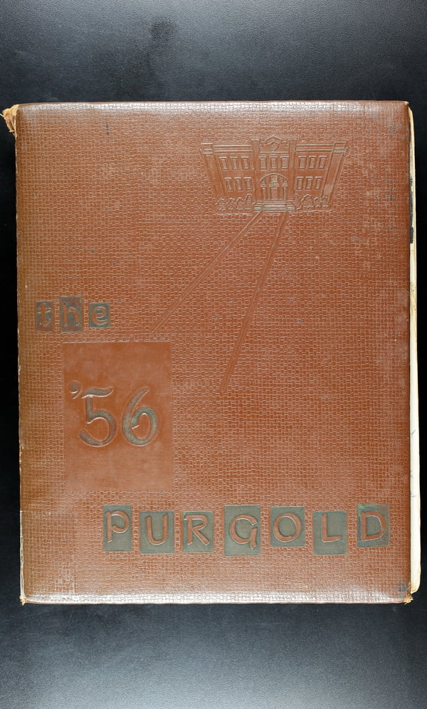 (Custom Reprint) Yearbook 1956 North Kansas City High School Purgold