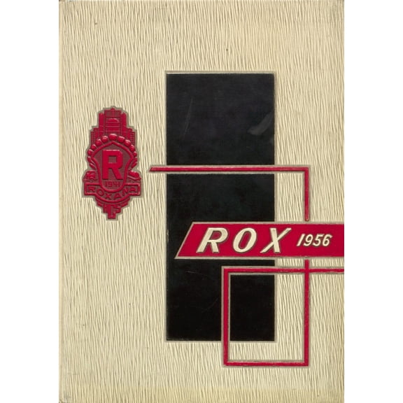 (Custom Reprint) Yearbook: 1956 Roxana High School - Rox Yearbook (Roxana, IL)