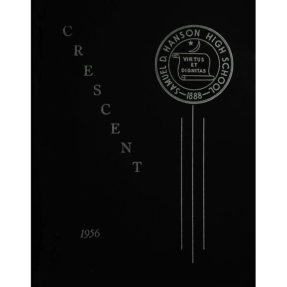(Custom Reprint) Yearbook: 1956 Samuel D Hanson School - Crescent Yearbook (Buxton, ME)
