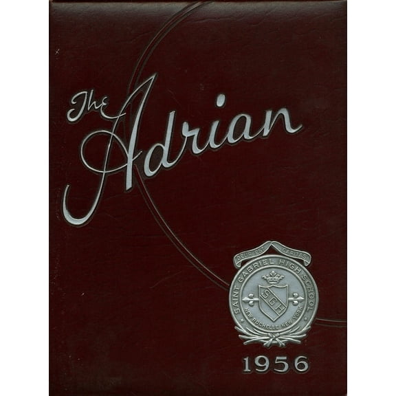 (Custom Reprint) Yearbook: 1956 St Gabriel High School - Adrian Yearbook (New Rochelle, NY)