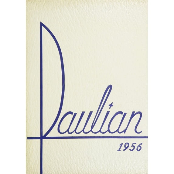 (Custom Reprint) Yearbook: 1956 St Paul High School - Paulian Yearbook (Owosso, MI)