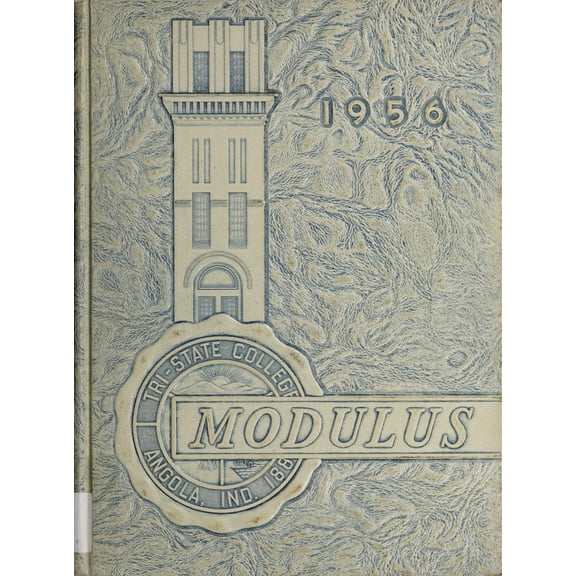 (Custom Reprint) Yearbook: 1956 Trine University - Modulus Yearbook (Angola, IN)