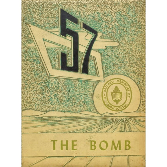 (Custom Reprint) Yearbook: 1957 Ballard Memorial High School - Bomb Yearbook (Barlow, KY)