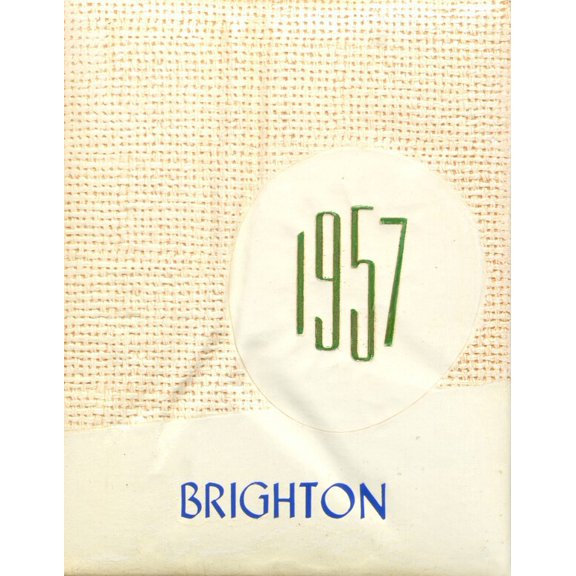(Custom Reprint) Yearbook: 1957 Brighton High School - Random Echoes Yearbook (Island Pond, VT)