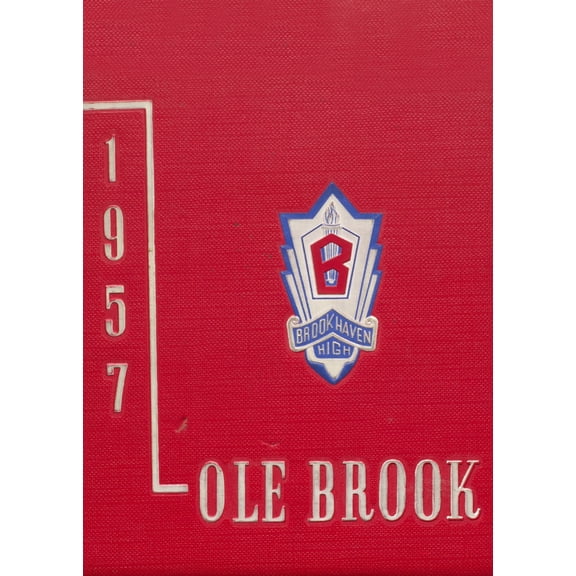 (Custom Reprint) Yearbook: 1957 Brookhaven High School - Ole Brook Yearbook (Brookhaven, MS)