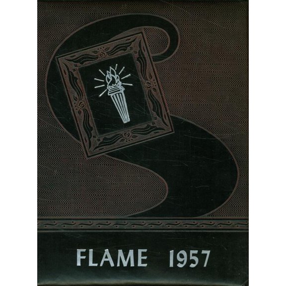 (Custom Reprint) Yearbook: 1957 Casey High School - Flame Yearbook (Casey, IL)