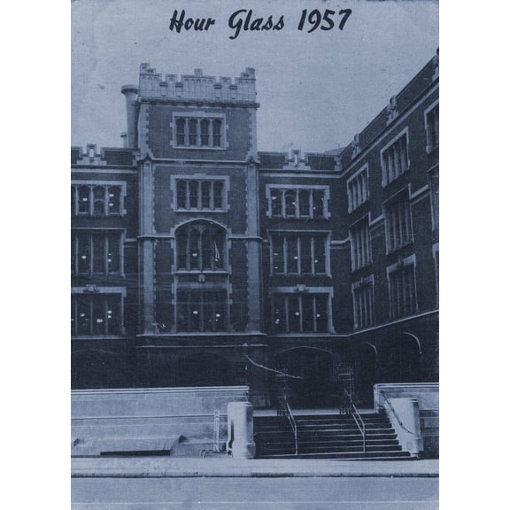 (Custom Reprint) Yearbook: 1957 Central Commercial High School - Hour Glass Yearbook (New York, NY)
