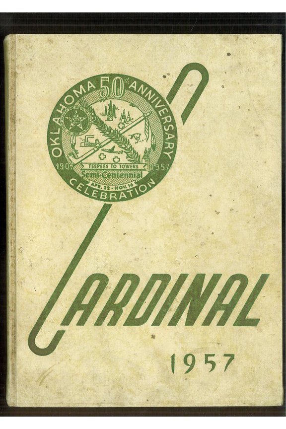 (Custom Reprint) Yearbook: 1957 Central High School - Cardinal Yearbook (Oklahoma City, OK)