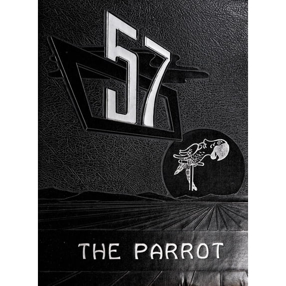 (Custom Reprint) Yearbook: 1957 China Grove High School - Parrot Yearbook (China Grove, NC)