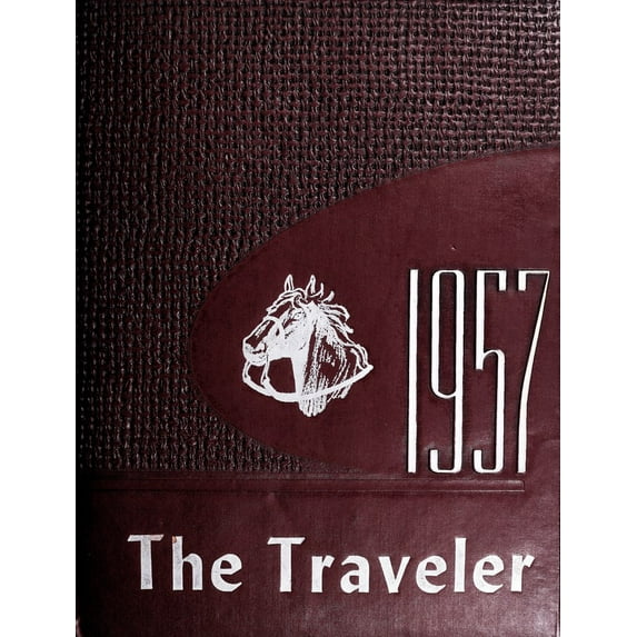 (Custom Reprint) Yearbook: 1957 Cople High School - Traveler Yearbook (Hague, VA)
