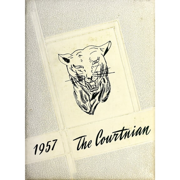 (Custom Reprint) Yearbook: 1957 Courtney High School - Courtnian Yearbook (Yadkinville, NC)
