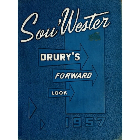 (Custom Reprint) Yearbook: 1957 Drury University - Souwester Yearbook (Springfield, MO)