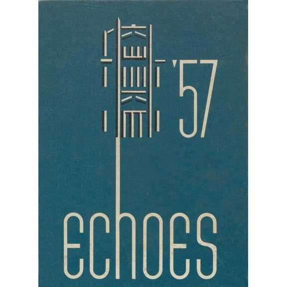 (Custom Reprint) Yearbook: 1957 East High School - Echoes Yearbook (Wichita, KS)