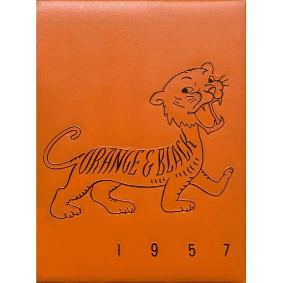 (Custom Reprint) Yearbook: 1957 Falls City High School - Orange and Black Yearbook (Falls City, NE)