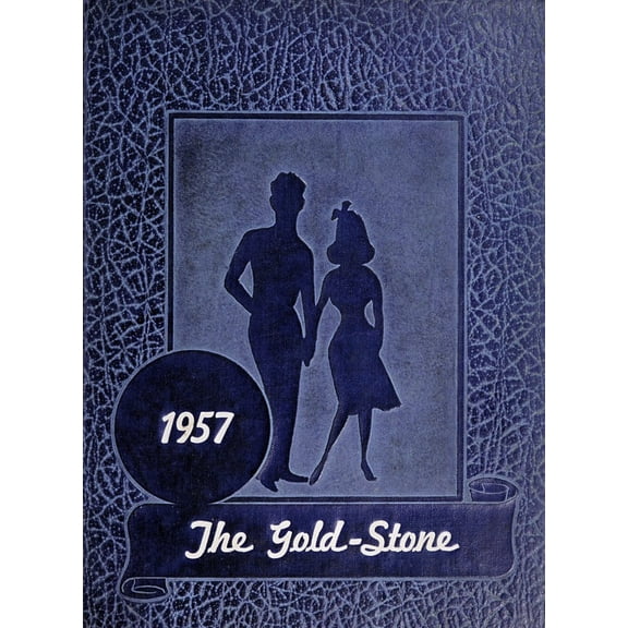 (Custom Reprint) Yearbook: 1957 Goldston High School - Gold Stone Yearbook (Goldston, NC)