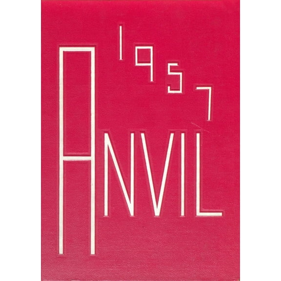 (Custom Reprint) Yearbook: 1957 Harvey High School - Anvil Yearbook (Painesville, OH)