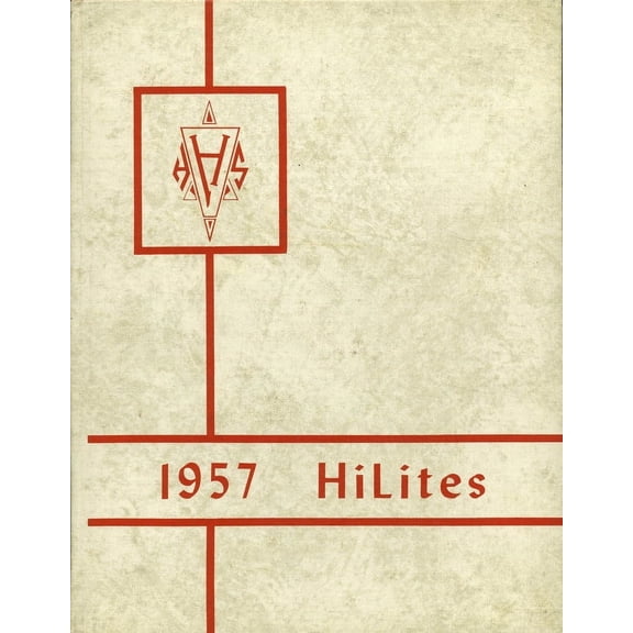 (Custom Reprint) Yearbook: 1957 Hilltop High School - Hi Lites Yearbook (West Unity, OH)
