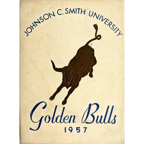 (Custom Reprint) Yearbook: 1957 Johnson C Smith University - Golden Bull Yearbook (Charlotte, NC)